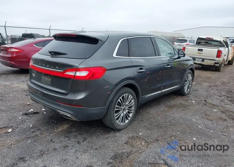 2018 Lincoln Mkx Reserve z USA, uszkodzony, nr VIN 2LMPJ6LR9JBL11659